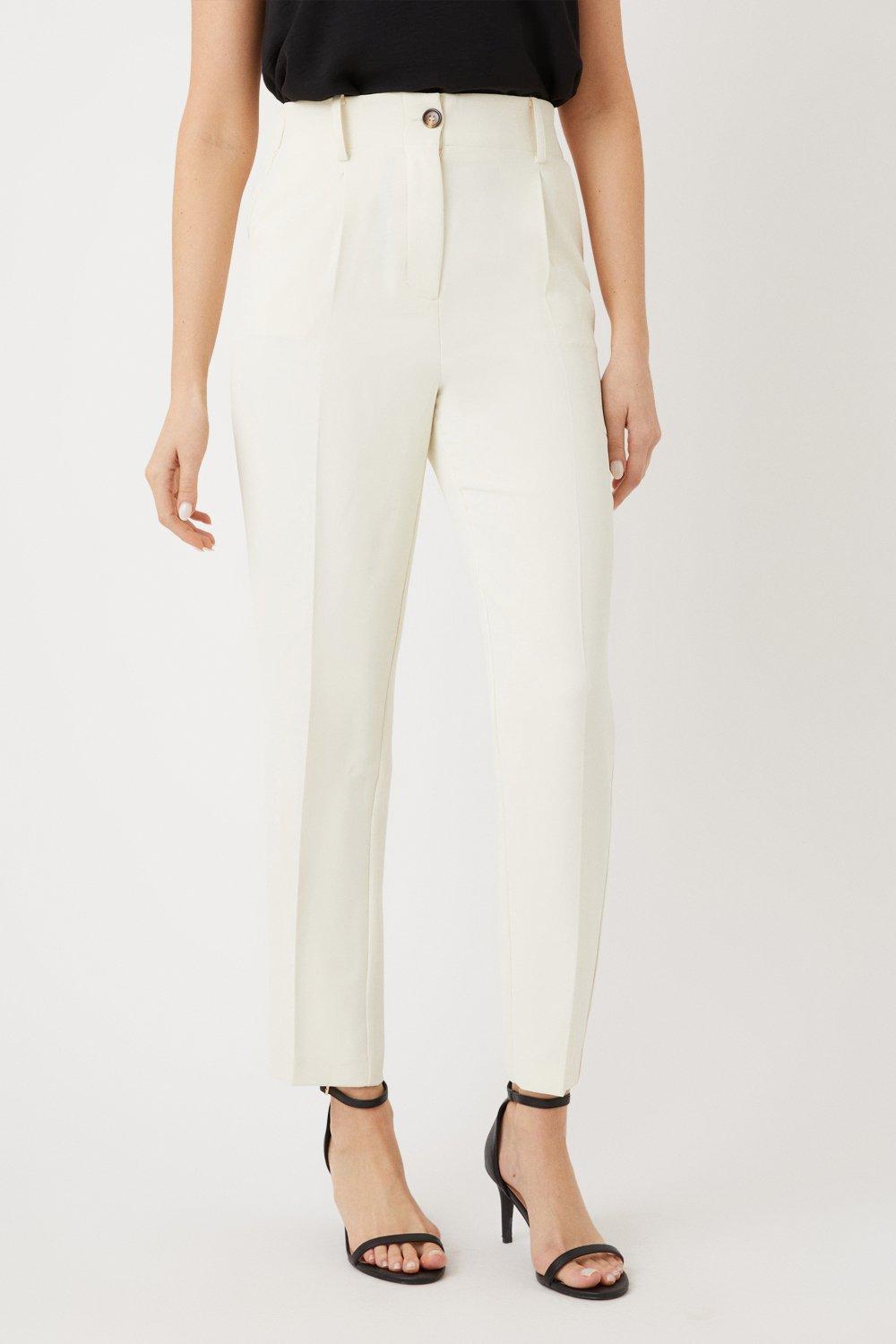 Womens Elasticated Tapered Trousers