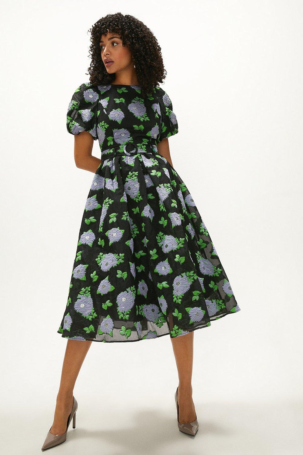 Coast jacquard dress store