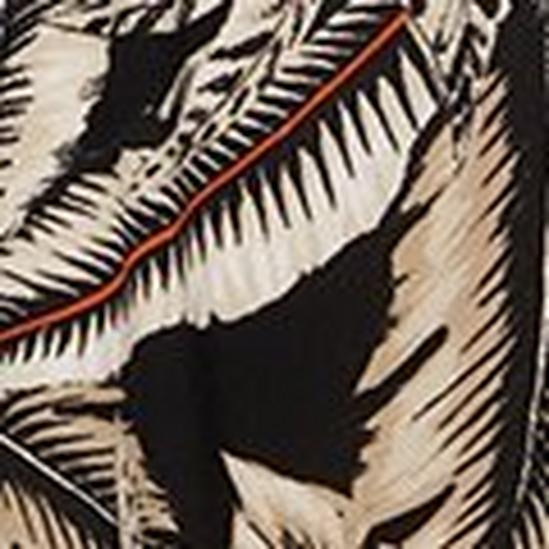 Wallis Petite Palm Print Cropped Wide Trouser 5