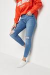Wallis Petite Ripped High-stretch Skinny Jeans thumbnail 2