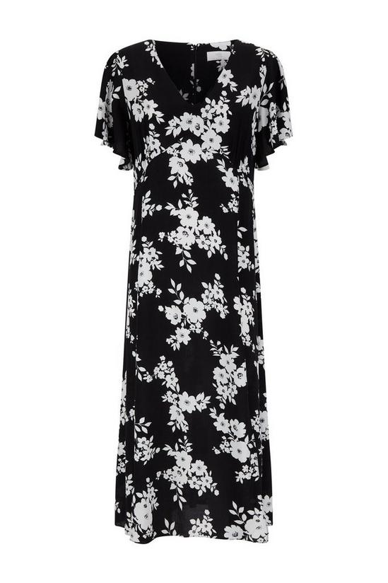 Wallis Petite Shadow Floral Maxi Dress 5