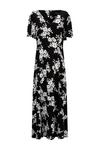 Wallis Tall Shadow Floral Midi Dress thumbnail 5