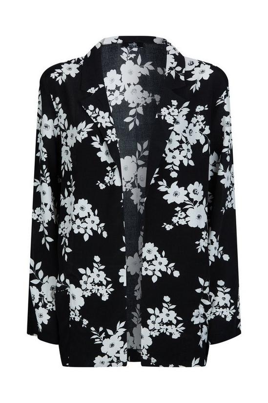 Wallis Shadow Floral Relaxed Jacket 5