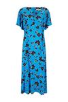Wallis Petite Blue Floral Maxi Dress thumbnail 5