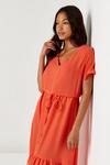 Wallis Red Relaxed Tiered Maxi Dress thumbnail 2