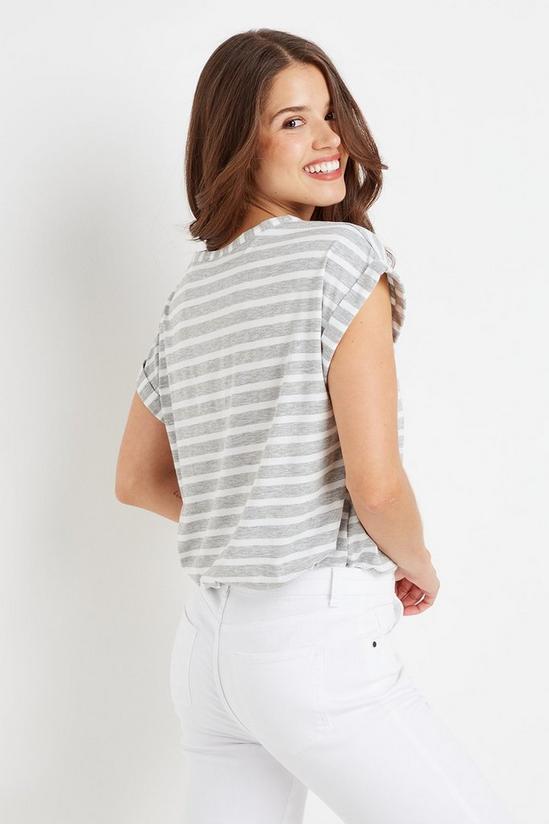 Wallis Heart Stripe T-Shirt 3