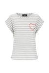 Wallis Heart Stripe T-Shirt thumbnail 5