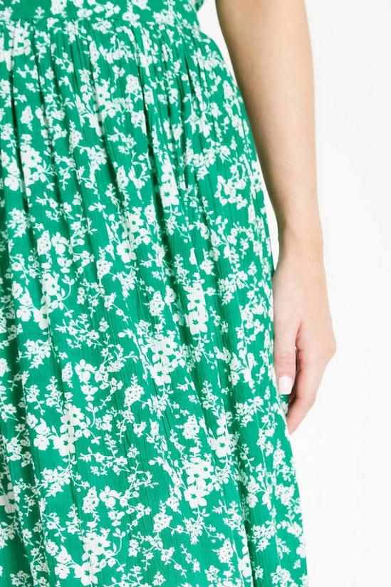 Wallis Petite Ditsy Floral Midi Skirt 4