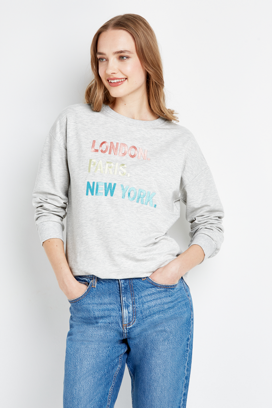 Wallis London Paris New York Sweatshirt 1