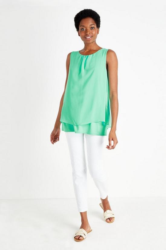 Wallis Tall Double Layer Shell Top 2