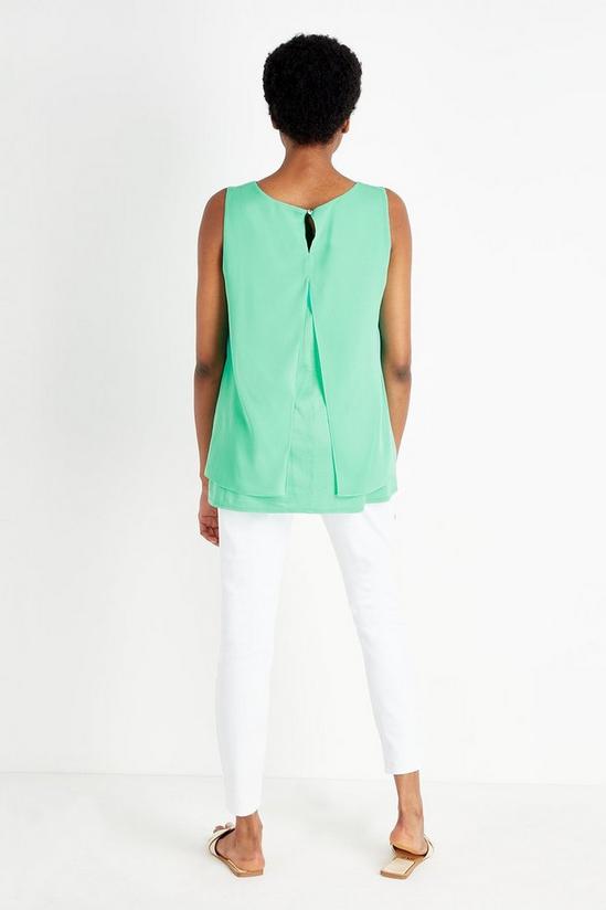 Wallis Tall Double Layer Shell Top 3