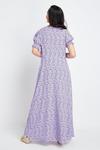 Wallis Petite Lavender Spot Maxi Dress thumbnail 3