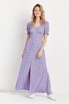 Wallis Lavender Spot Maxi Dress thumbnail 1