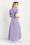 Wallis Lavender Spot Maxi Dress thumbnail 3