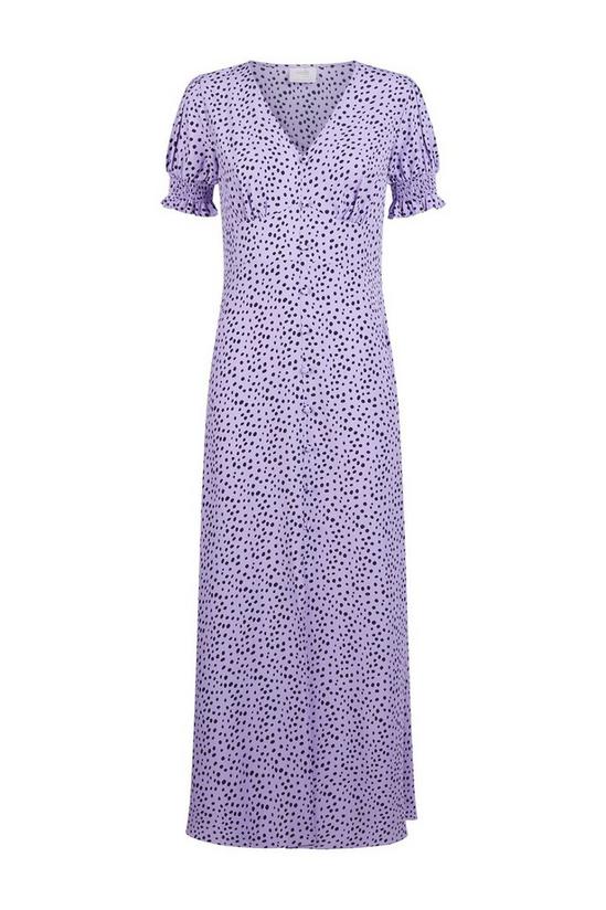 Wallis Lavender Spot Maxi Dress 5