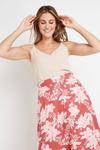 Wallis Shadow Floral Button Through Skirt thumbnail 4
