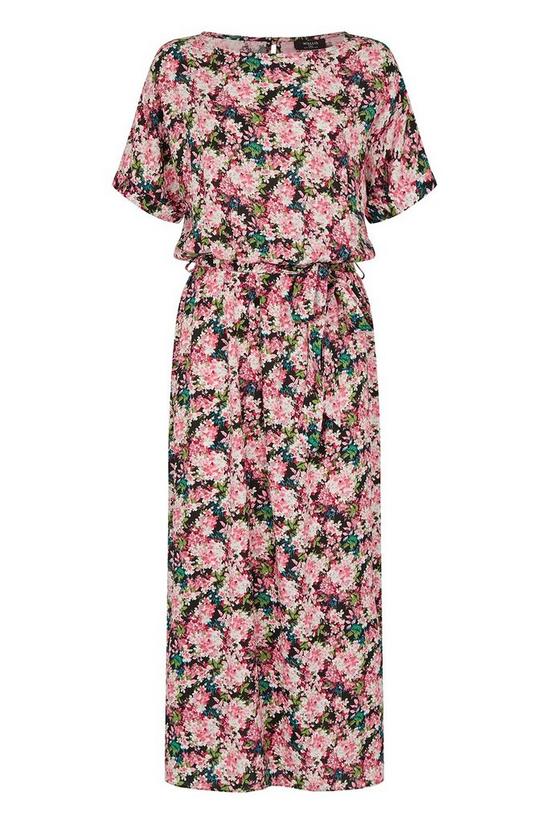 Wallis Tall Pink Floral Midi Dress 5