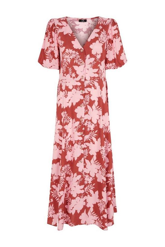 Wallis Shadow Floral Button Through Dress 5