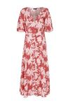Wallis Tall Shadow Floral Button Through Dress thumbnail 5