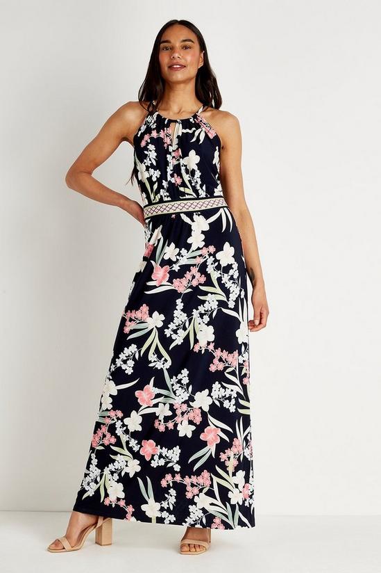 Wallis Cherry Blossom Maxi Dress 1