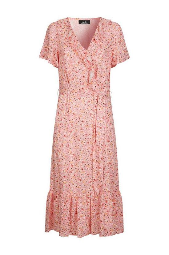 Wallis Pink Daisy Ruffle Dress 5