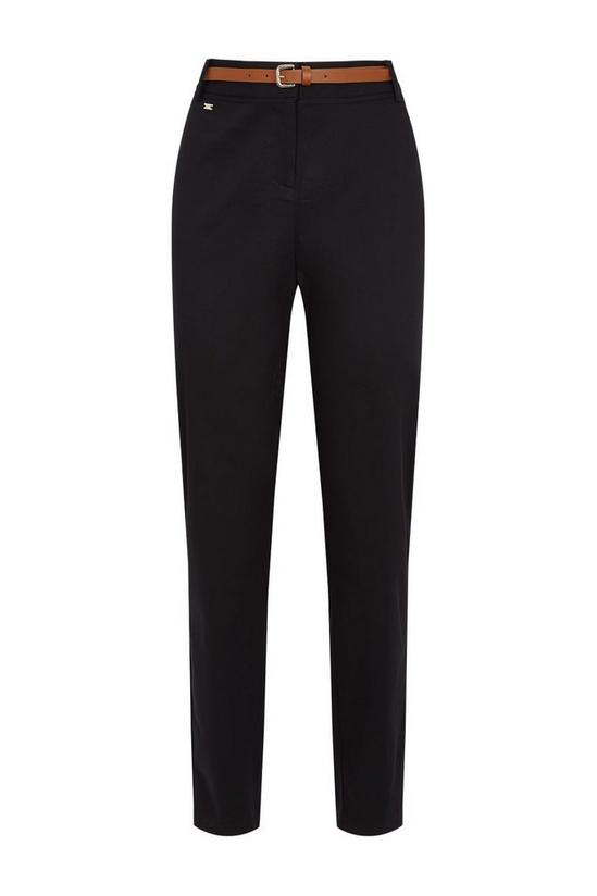 Wallis Tall Cotton Belted Cigarette Trousers 5