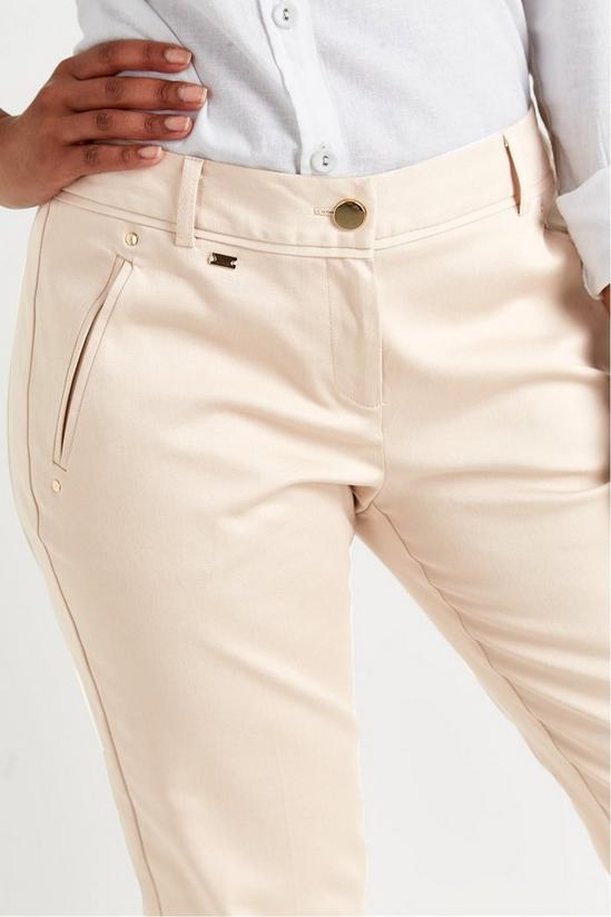 Wallis Petite Cotton Crop Trouser 4