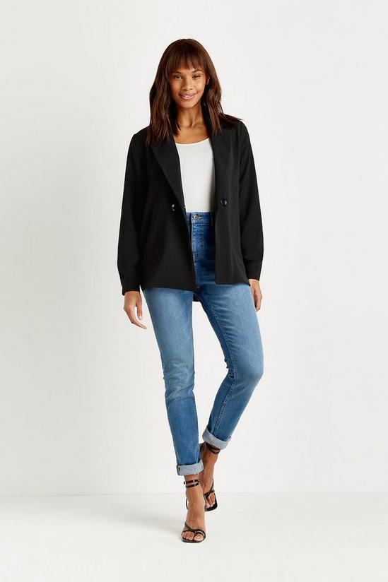 Wallis Relaxed Double Breasted Blazer 1