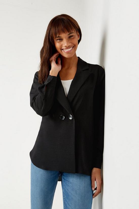 Wallis Relaxed Double Breasted Blazer 2