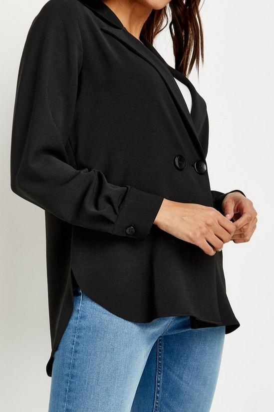 Wallis Relaxed Double Breasted Blazer 4