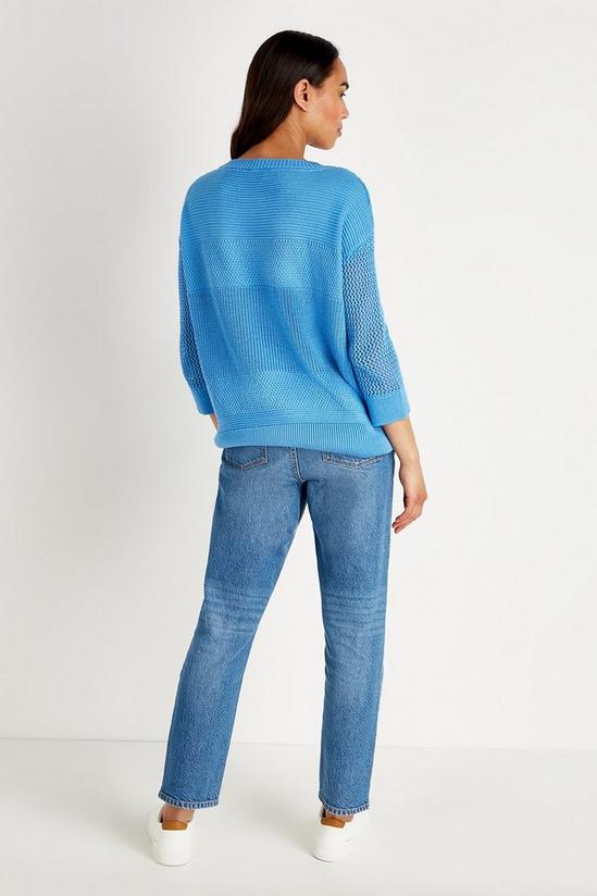 Wallis Stitch Self Stripe Sweater 3