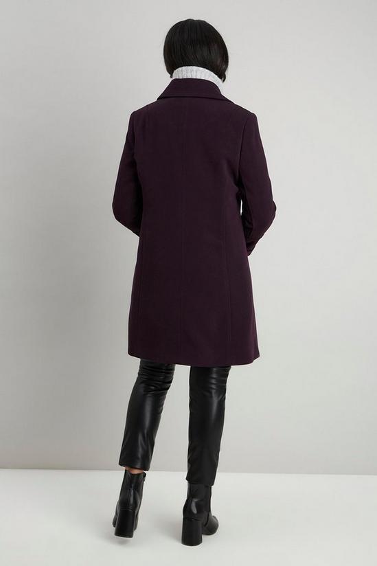 Wallis Petite Military Double Breasted Coat 3