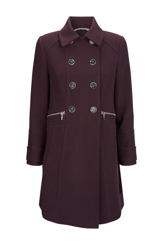 Wallis Petite Military Double Breasted Coat 5