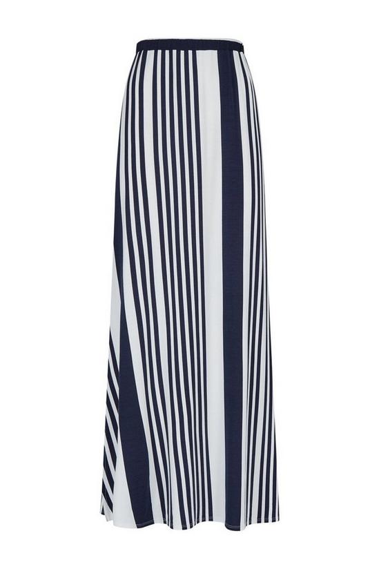 Wallis Ink Stripe Jersey Maxi Skirt 5