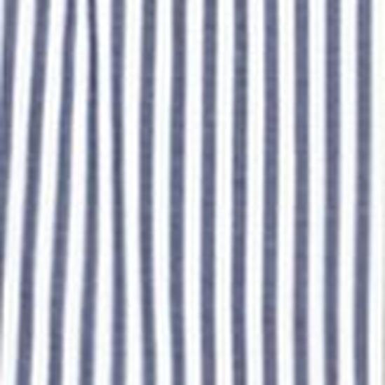 Wallis Navy Poplin Stripe Frill Sundress 5