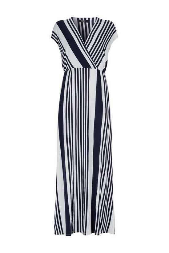 Wallis Ink Stripe Jersey Maxi Dress 5
