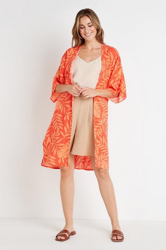 Wallis Red Leaf Cover Up 2