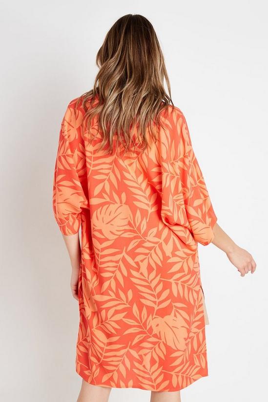 Wallis Red Leaf Cover Up 3