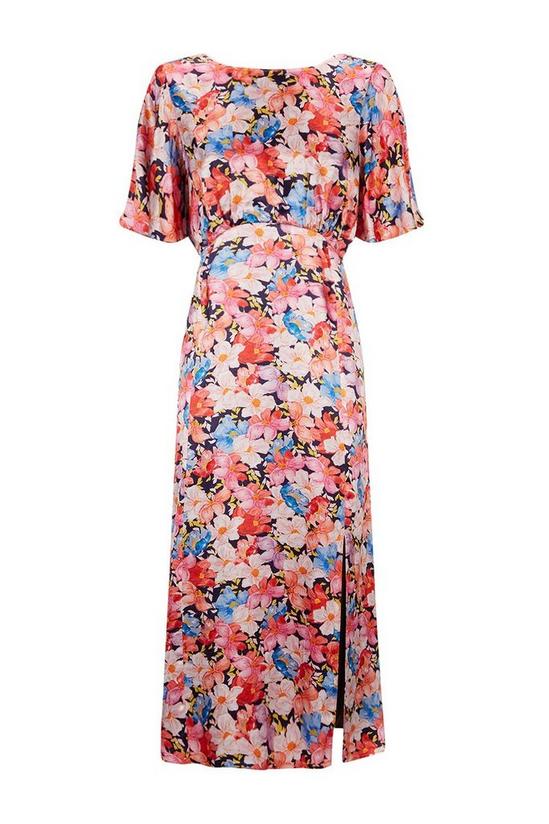 Wallis Floral Angel Sleeve Midi Dress 5