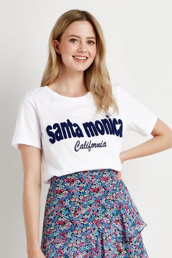 Wallis Santa Monica Logo T-shirt 1