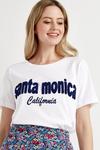 Wallis Santa Monica Logo T-shirt thumbnail 4