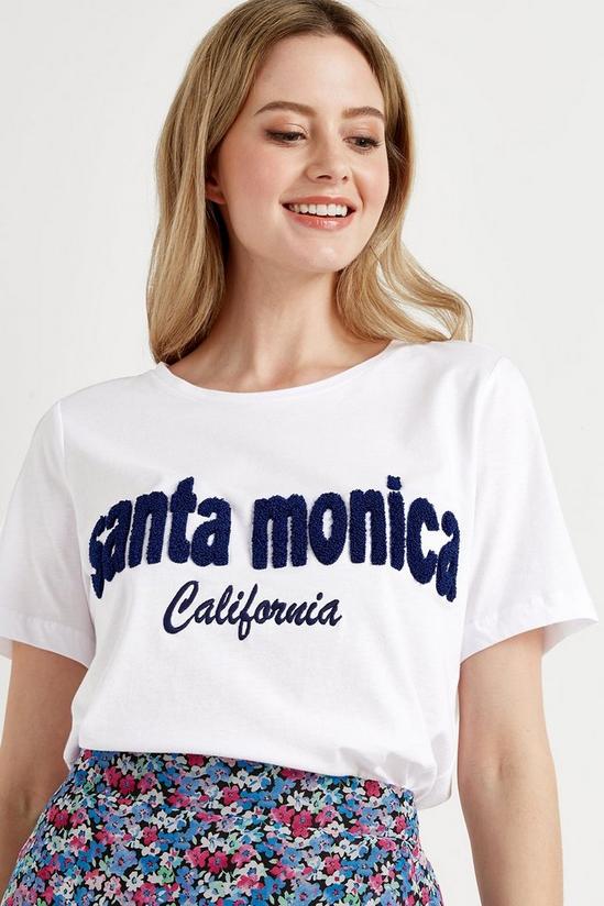 Wallis Santa Monica Logo T-shirt 4