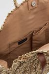 Wallis South Beach Straw Bag With Tan Long Strap thumbnail 4