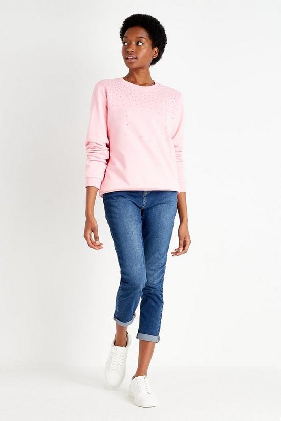 Wallis Pink Hotfix Sweatshirt 2