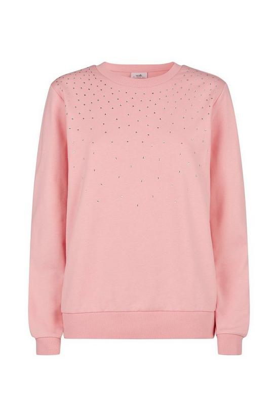 Wallis Pink Hotfix Sweatshirt 5