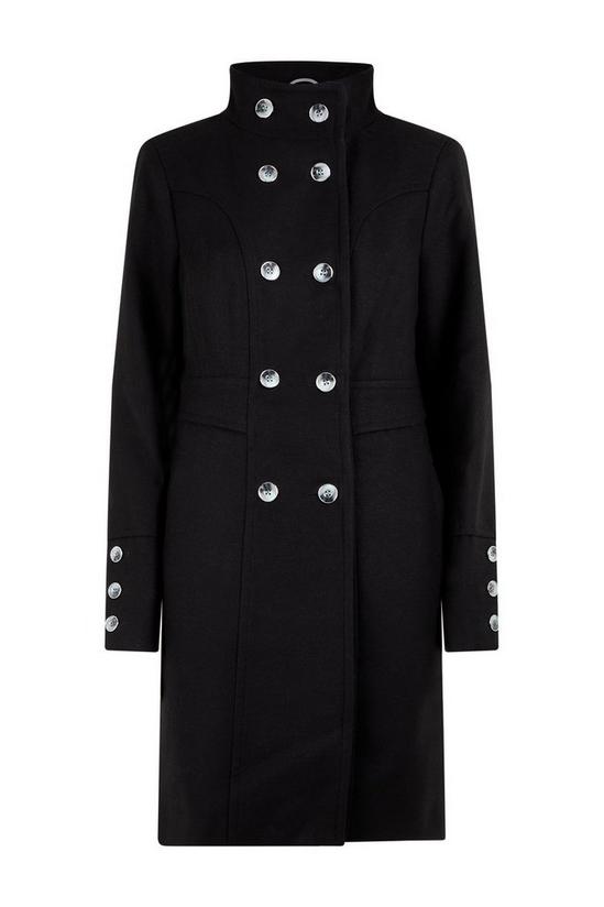 Wallis Tall Double Breasted Funnel Coat 5