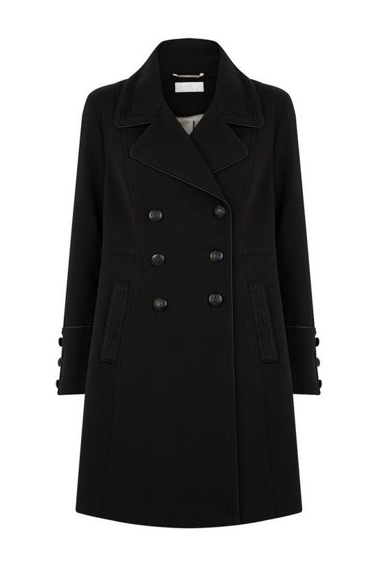 Wallis Petite Double Breasted Braided Military Coat 5
