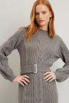 Wallis Cable Knitted Belted Dress thumbnail 4