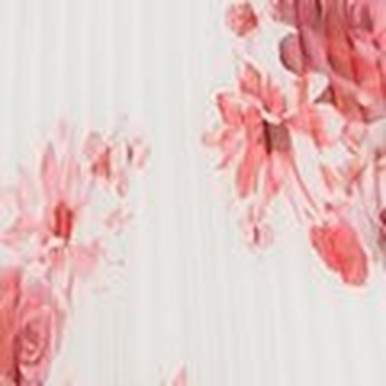 Wallis Ivory & Pink Floral Pleated Halterneck Dress 5