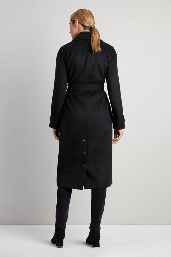Wallis Double Breasted Belted Coat 3
